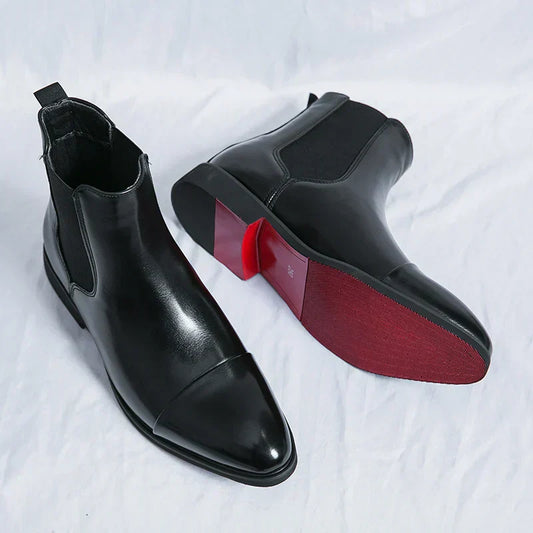 Joaquin | Men's Chelsea Pull-On Dress Boots