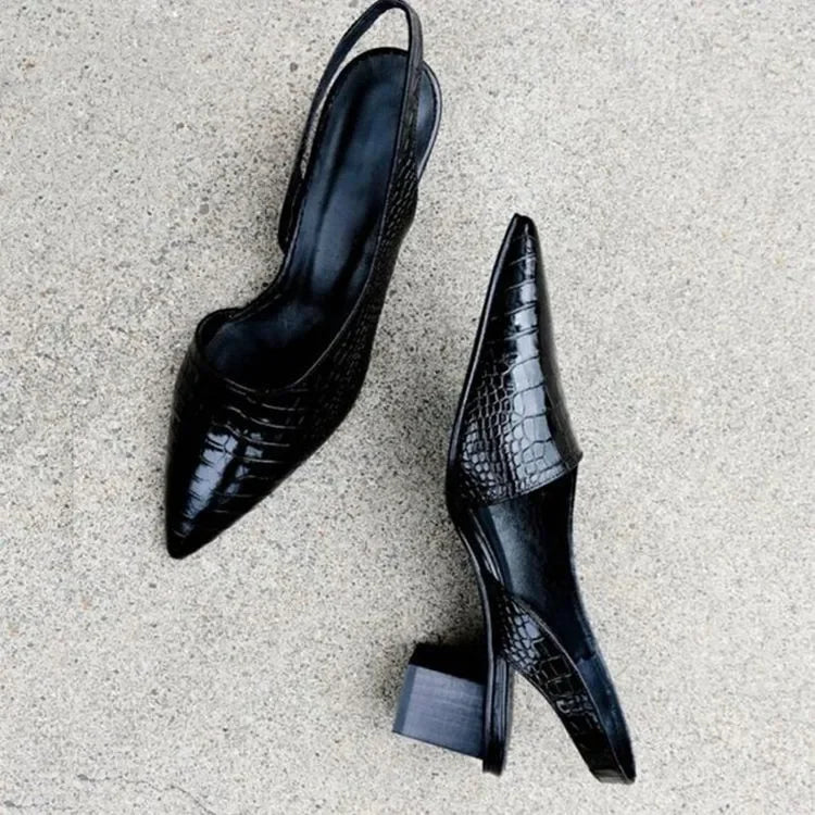 Pernille | Elegant Slingback Pumps for All Day Comfort