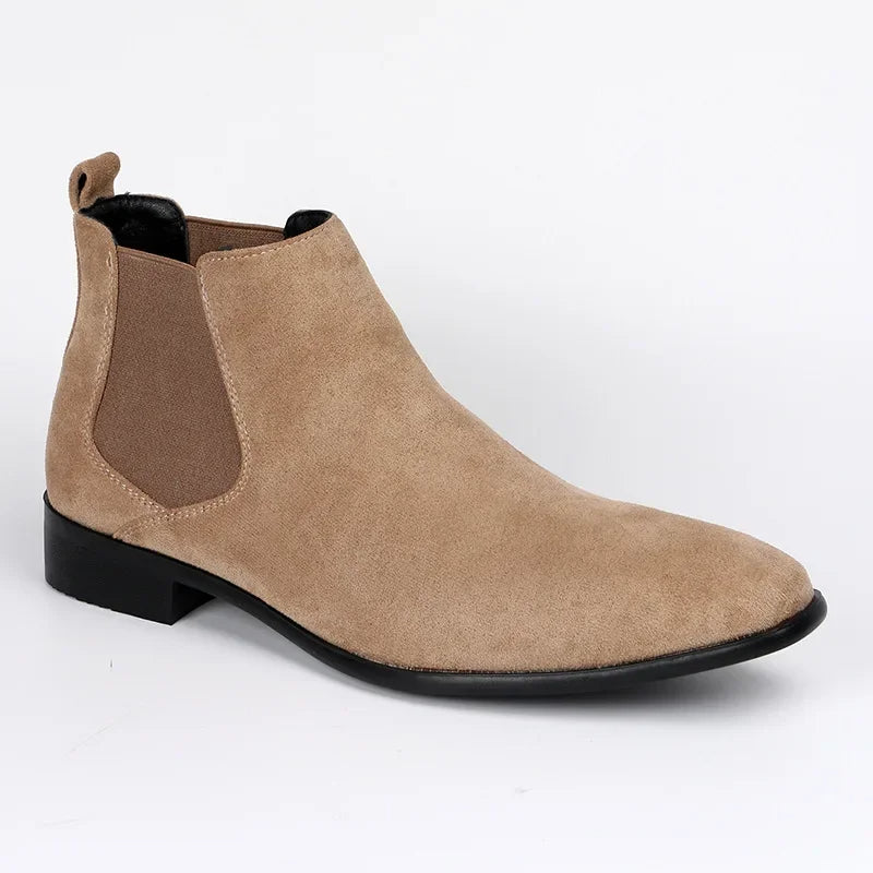 David | Men's Pull-on Ankle Chelsea Boots