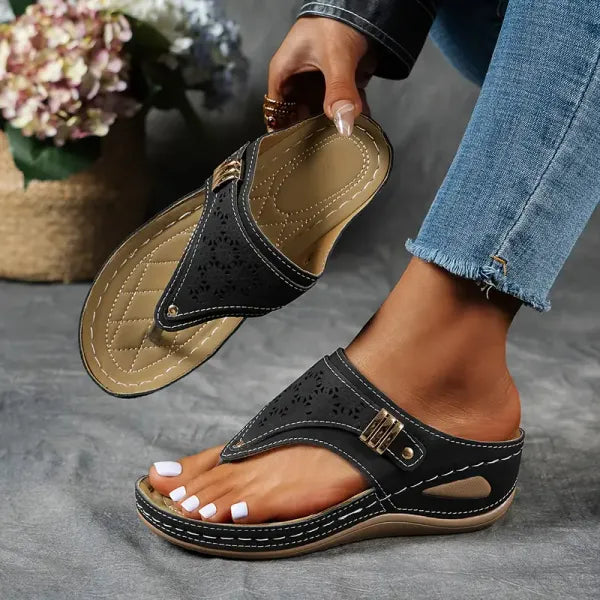 Barbara | Orthopedic Wedge Sandals for Women